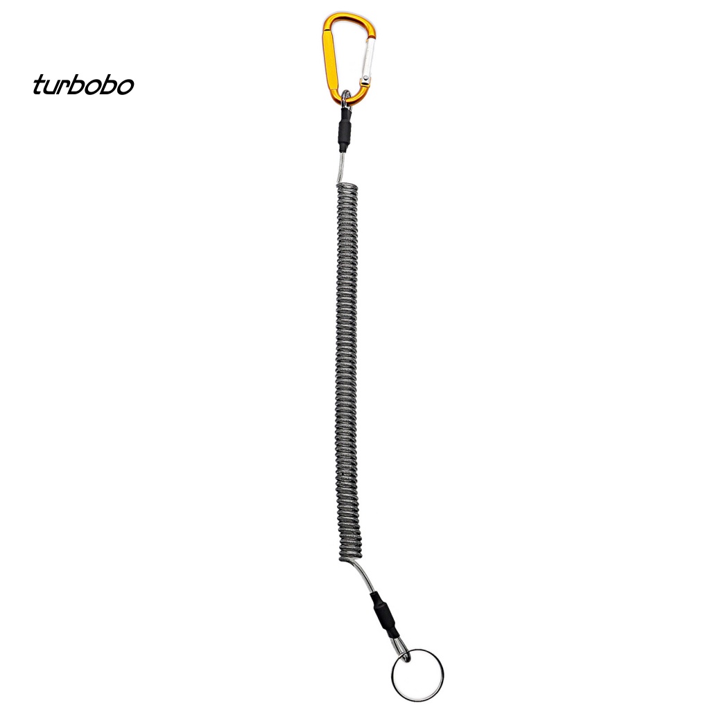 Turbobo Dây Lò Xo Chống Trộm Có Móc Khóa An Toàn Cho Hoạt Động Ngoài Trời