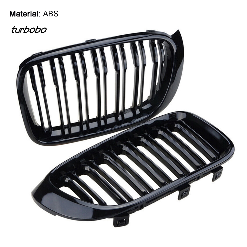 1 CặP LướI TảN NhiệT MàU Đen GắN Mui Xe 51117338571 51117338572 51137367422 Khung Lưới Tản Nhiệt Cho Xe Ô Tô BMW X3 X4 Series F25 F26 14-16