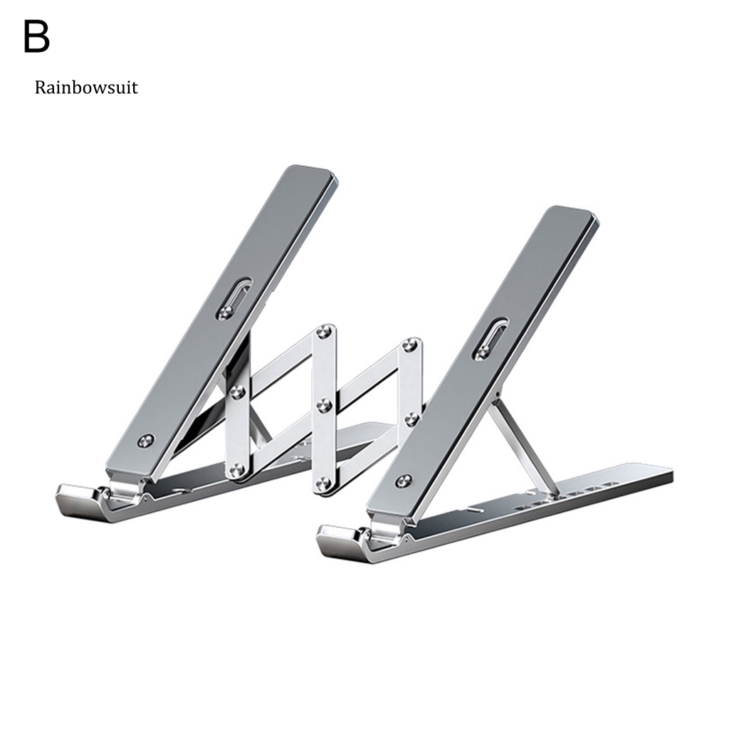 Giá Đỡ Laptop Di Động Bằng Hợp Kim Nhôm Ổn Định Chống Trượt Có Thể Điều Chỉnh