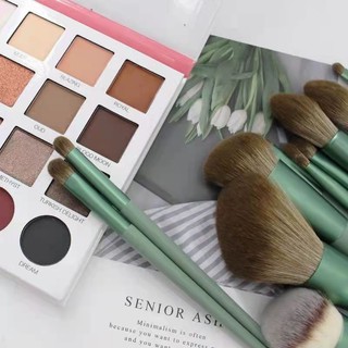 Cọ trang điểm, bộ cọ trang điểm 13 cây, bộ cọ trang điểm chuyên nghiệp, cọ đánh phấn nền, cọ đánh phấn mắt
