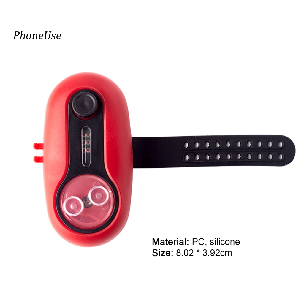 Chuông Báo Cá Cắn Câu Bằng PU Có Đèn Nhấp Nháy Độ Nhạc Cao Chống Trượt Ban Đêm Cho Ngư Dân Câu Cá