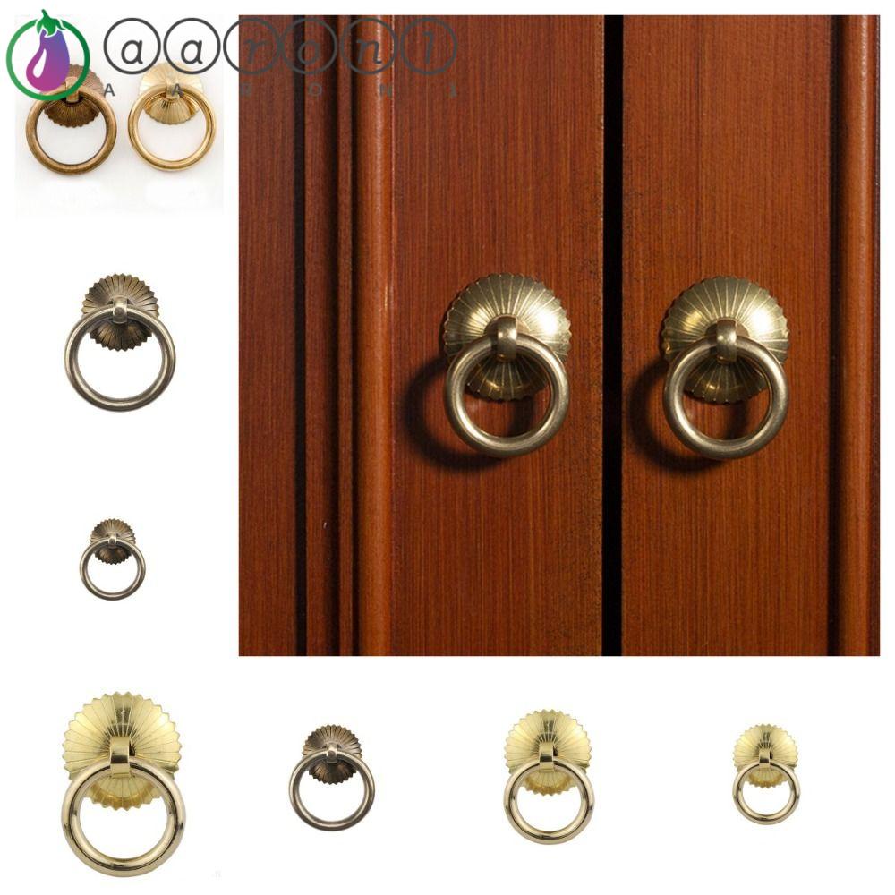 AARON1 Tay Nắm Ngăn Kéo Tủ Bằng Đồng Phong Cách Cổ Điển