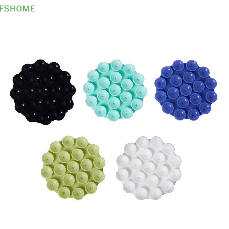 Fshome Đệm Silicon Hai Mặt Có Giác Hút Cố Định Điện Thoại Di Động