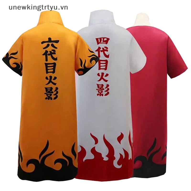 Áo Choàng Hóa Trang Nhân Vật Minato Kakashi Phim Naruto