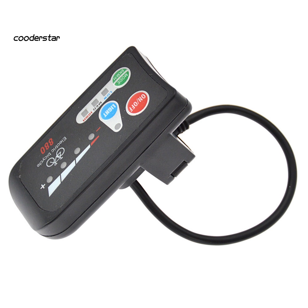 Bảng Điều Khiển Xe Đạp Điện Chống Ăn Mòn 36V 48V LED 880