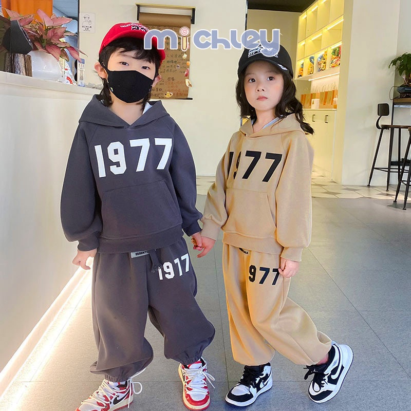 Set Đồ Thể Thao Dài Tay Phong Cách Hàn Quốc Mới Cho Bé Trai