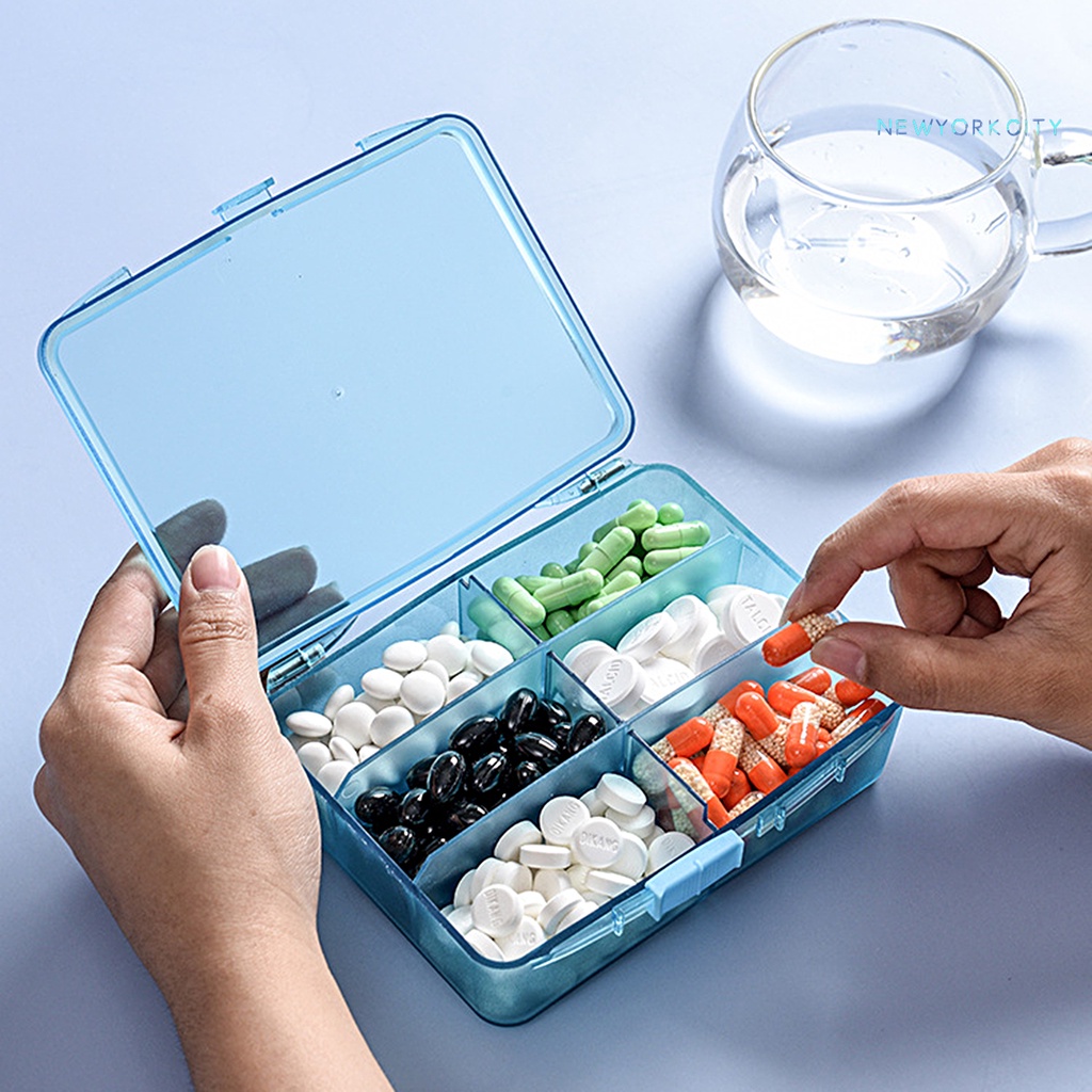 Ny-pill Vỏ Bọc Chống Ẩm Chống Bụi Bẩn Nhiều Ngăn Dễ Dàng Tháo Rời Mang Theo