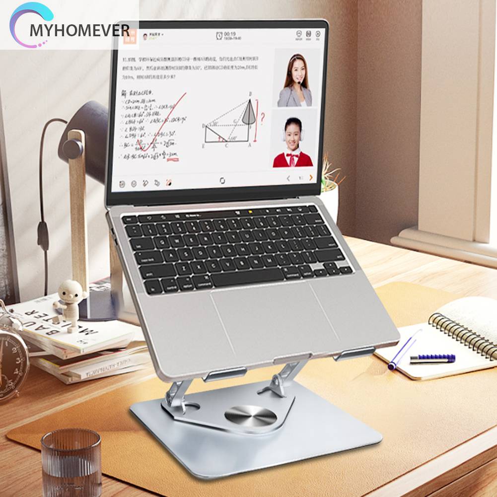 Giá Đỡ Máy Tính Bảng Để Bàn Thiết Kế Đục Lỗ Có Thể Gấp Gọn Tiện