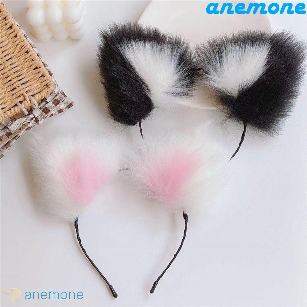 ANEMONE Băng Đô Cài Tóc Hóa Trang Phong Cách Gothic Lolita Sáng Tạo Cho Nữ