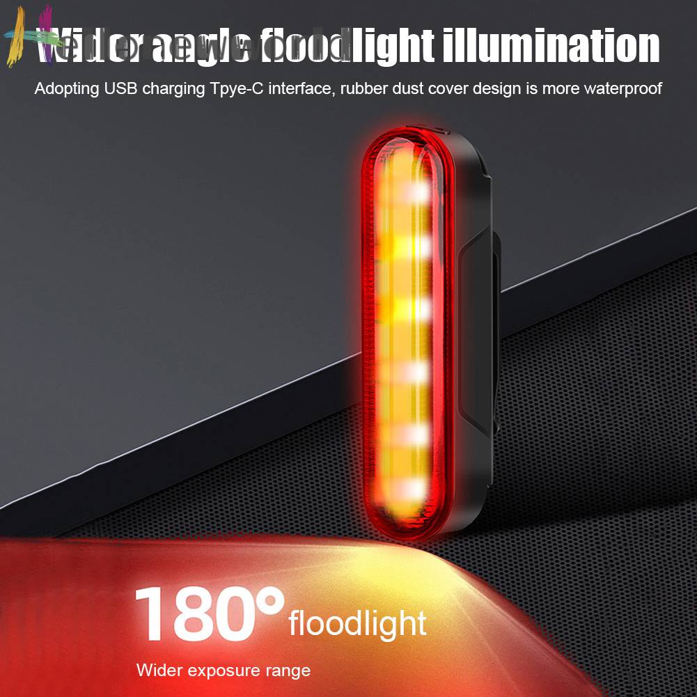 Đèn Phanh Xe Đạp 30LM Cảm Biến Ánh Sáng 450mAh