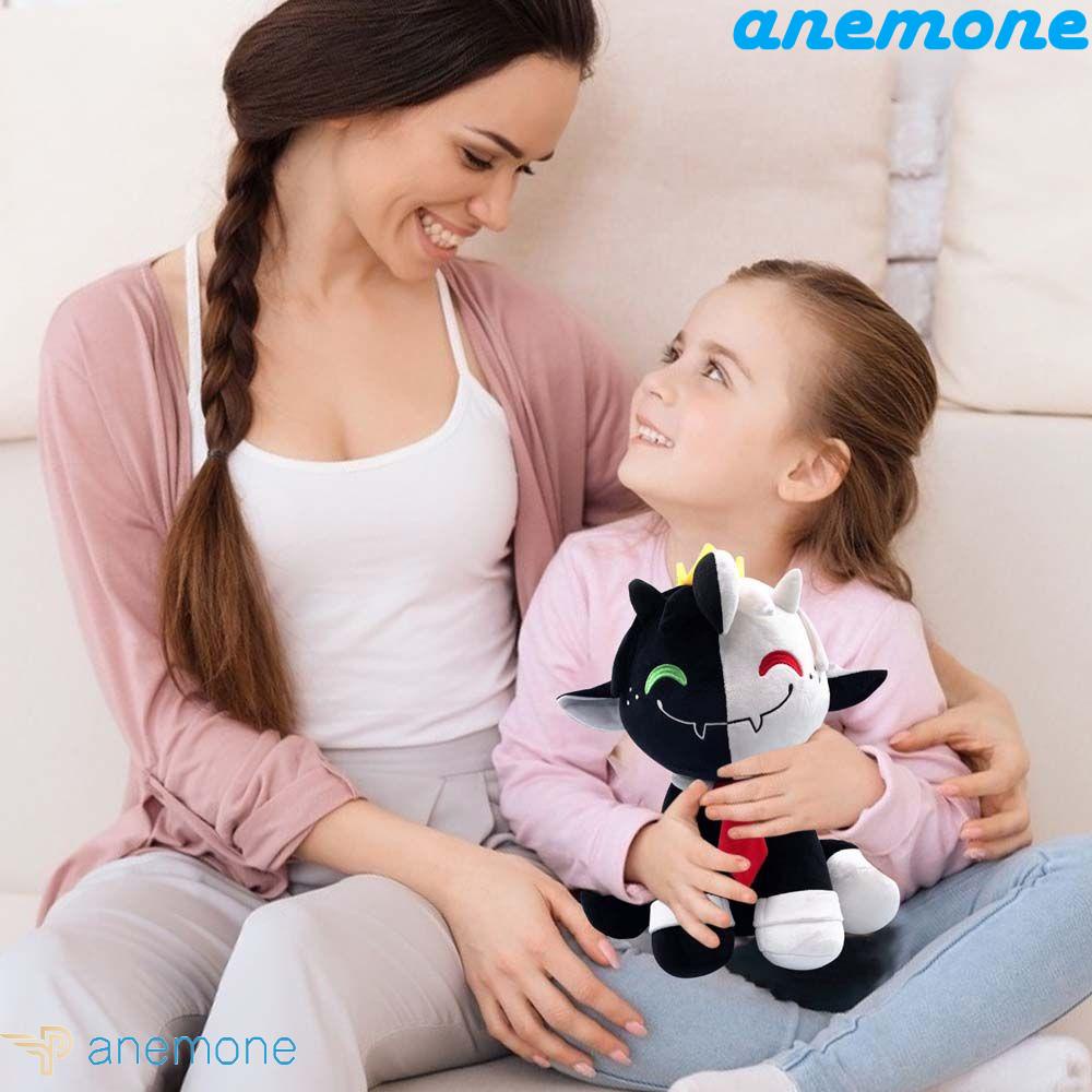 ANEMONE Cừu Nhồi Bông Mềm Mại Màu Trắng Đen Dễ Thương Cho Bé