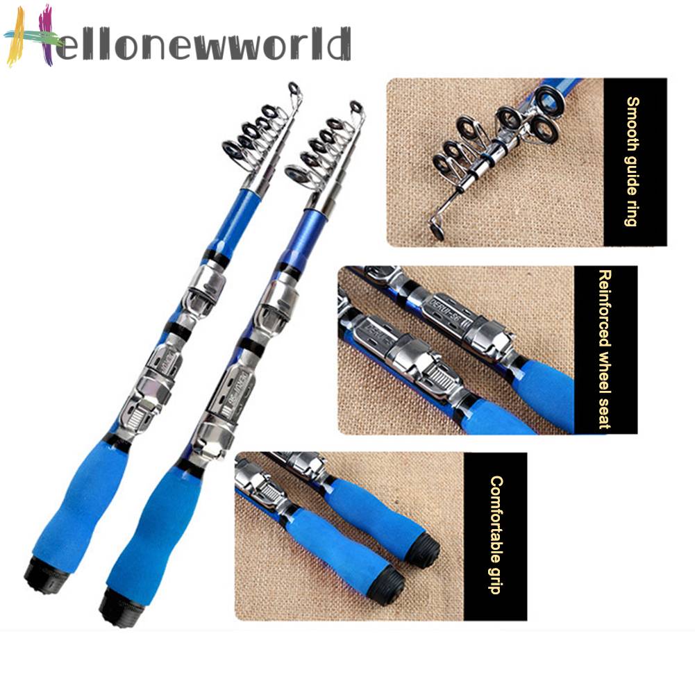 Cần Câu Cá Bỏ Túi 1 / 1.2 / 1.5 / 1.7 / 1.9 / 2.1 / 2.3M