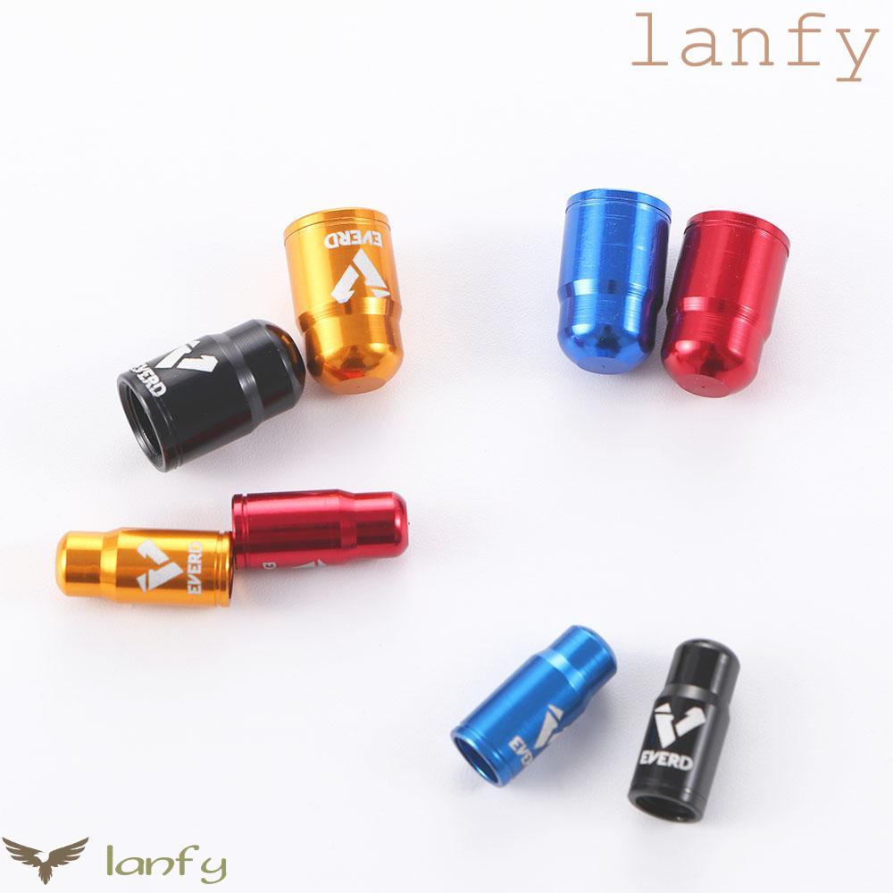 LANFY Set 2 Nắp Van Xe Đạp / Xe Máy Bằng Nhôm Siêu Nhẹ