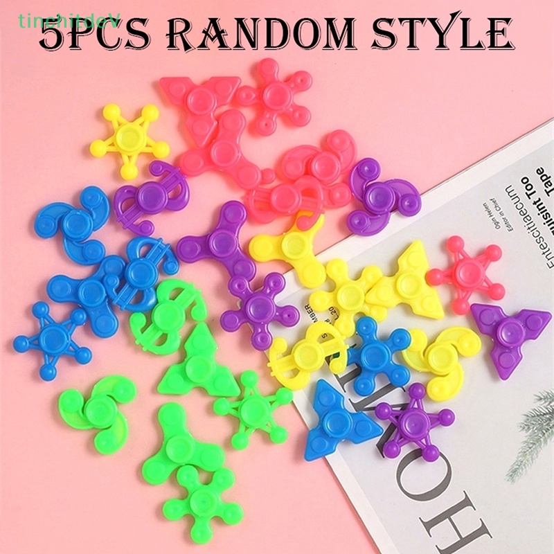 [TinchitdeV] Set 5 Con Quay Đồ Chơi Mini 4CM Vui Nhộn Chống Căng Thẳng Làm Quà Sinh Nhật Cho Bé [Mới]