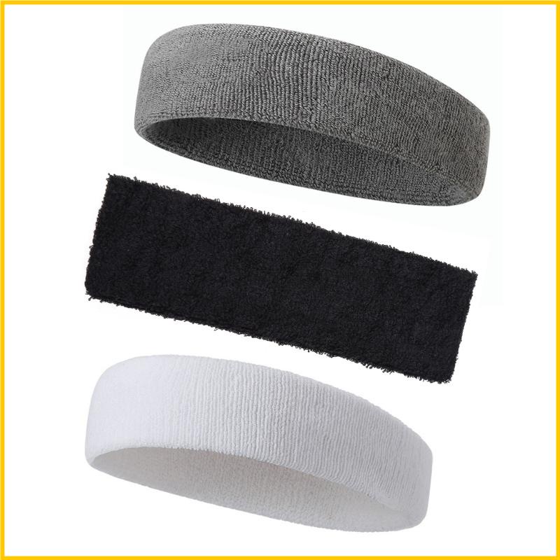 Băng Đô Thể Thao Cotton Hút Ẩm Cho Nam Nữ