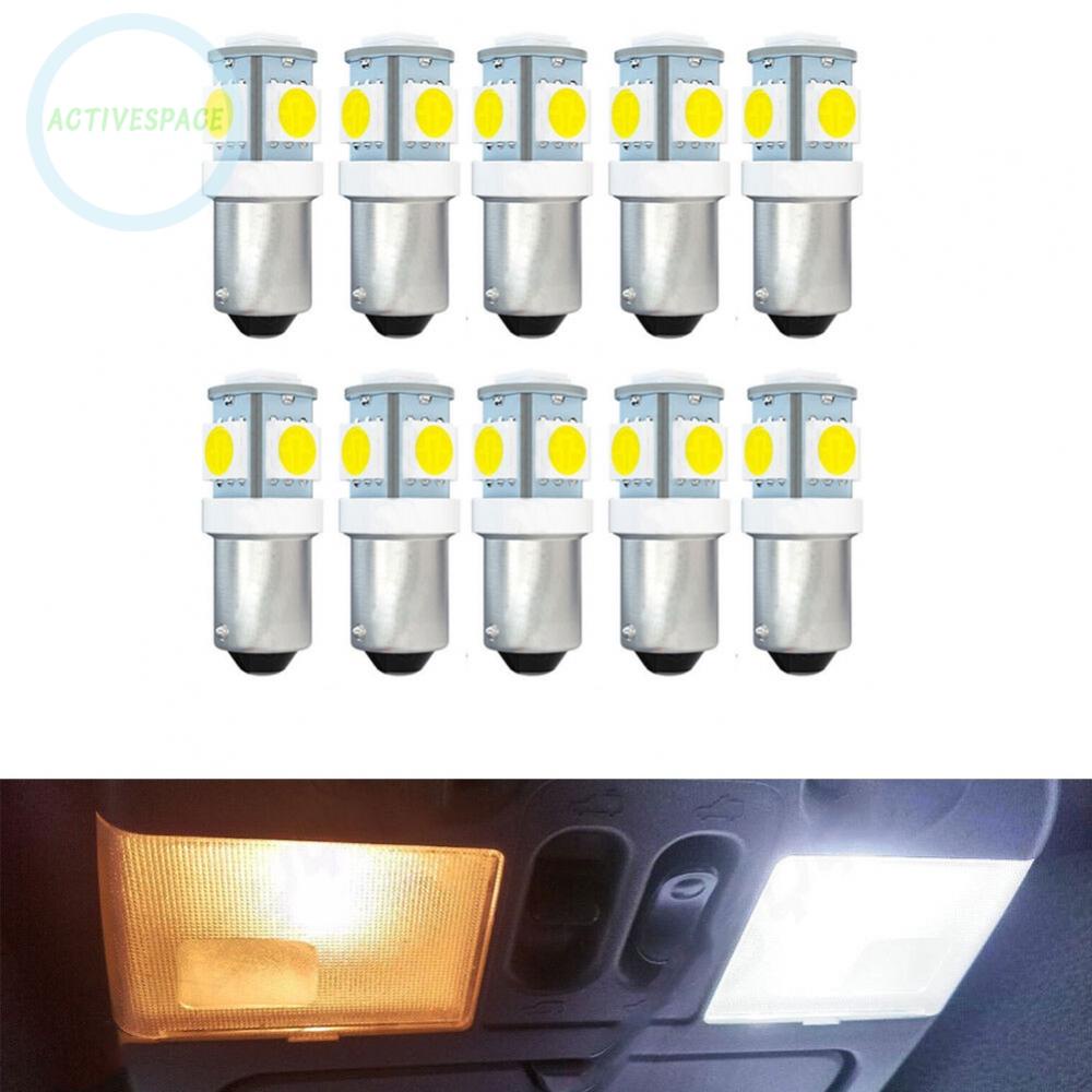 ⚡READYSTOCK⚡LED Bulb Super White 10pcs BA9S LED Dash Map Lamp Instrument Panel Directly