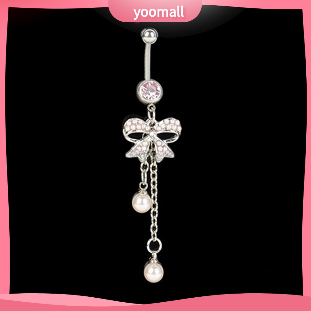 Khuyên Rốn Hình Bướm Đính Đá Xinh Xắn