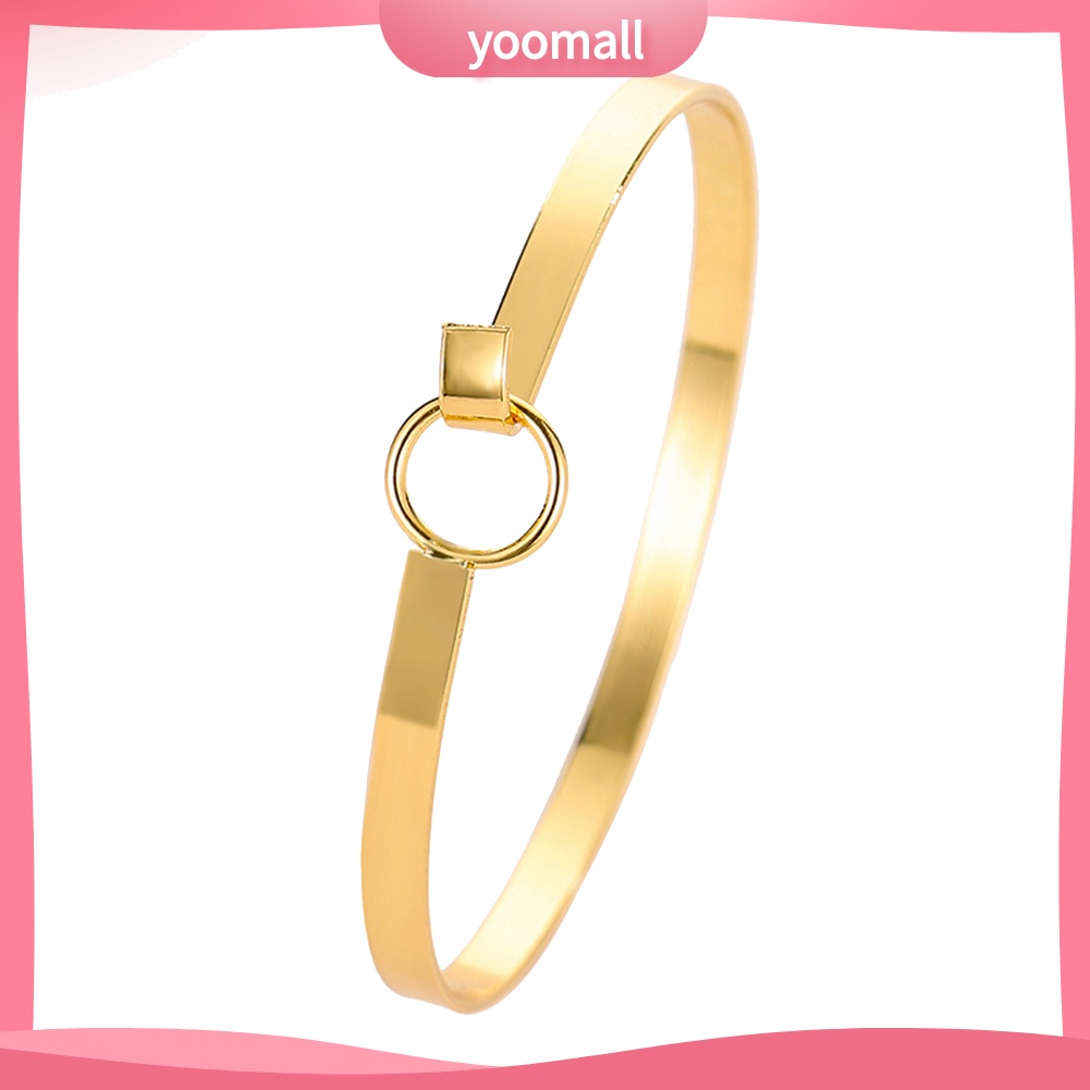 Vòng Đeo Tay Mở Kiểu Dáng Đơn Giản Thời Trang Dành Cho Nữ