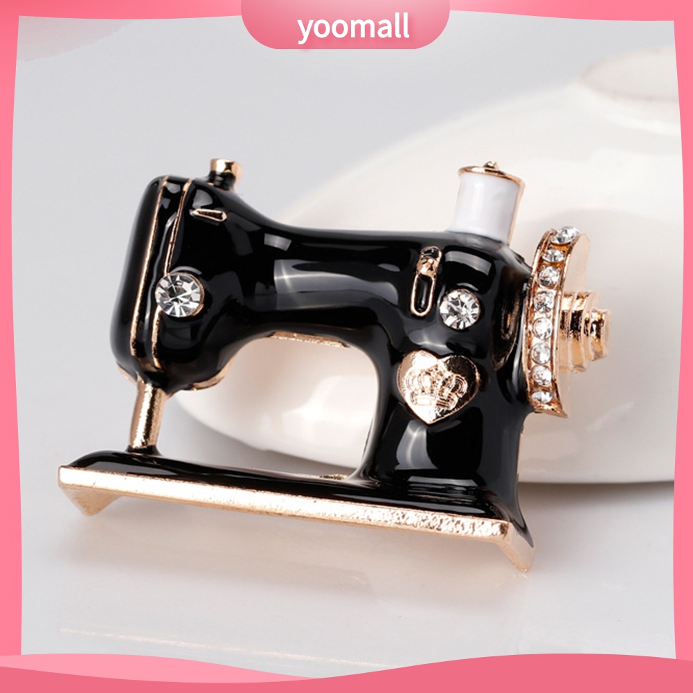 Ghim Cài Áo Hình Máy May Tinh Tế Thời Trang Cho Nữ