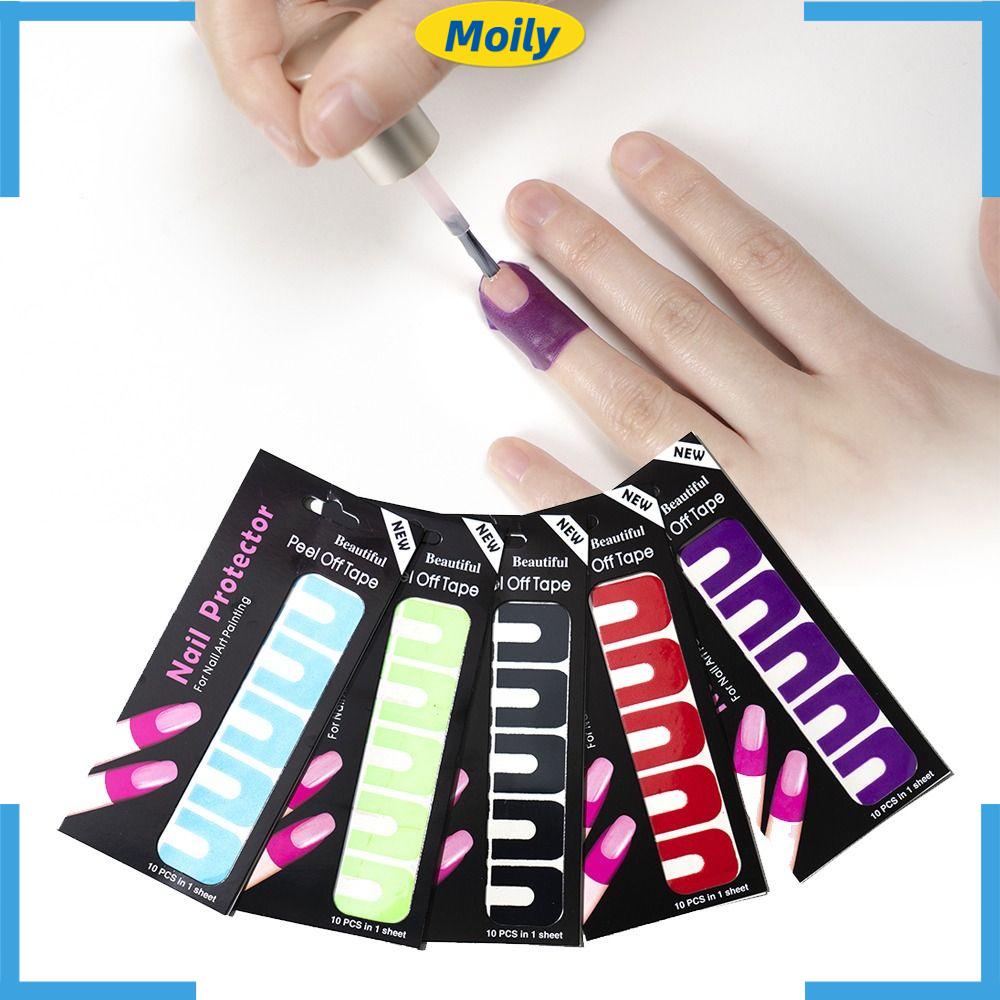 MOILYVN Miếng Dán Trang Trí Móng Tay Nghệ Thuật Tự Dính Dành Cho Nữ