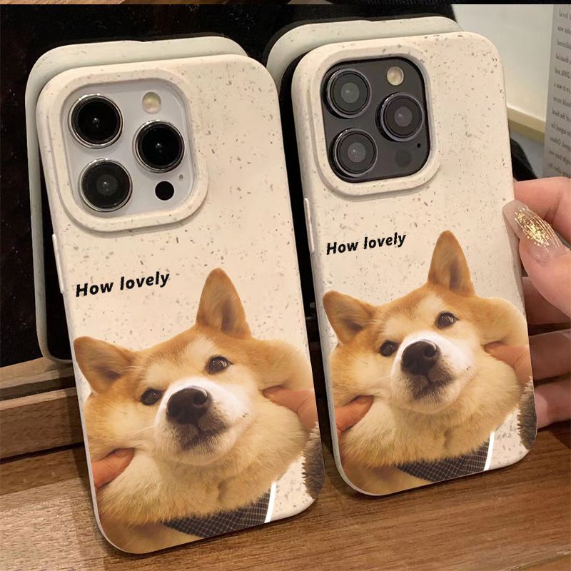 Ốp Điện Thoại Mềm Chống Sốc In Hình Chú Chó Hoạt Hình Dễ Thương Cho Iphone 11 14pro 127Max 8 13