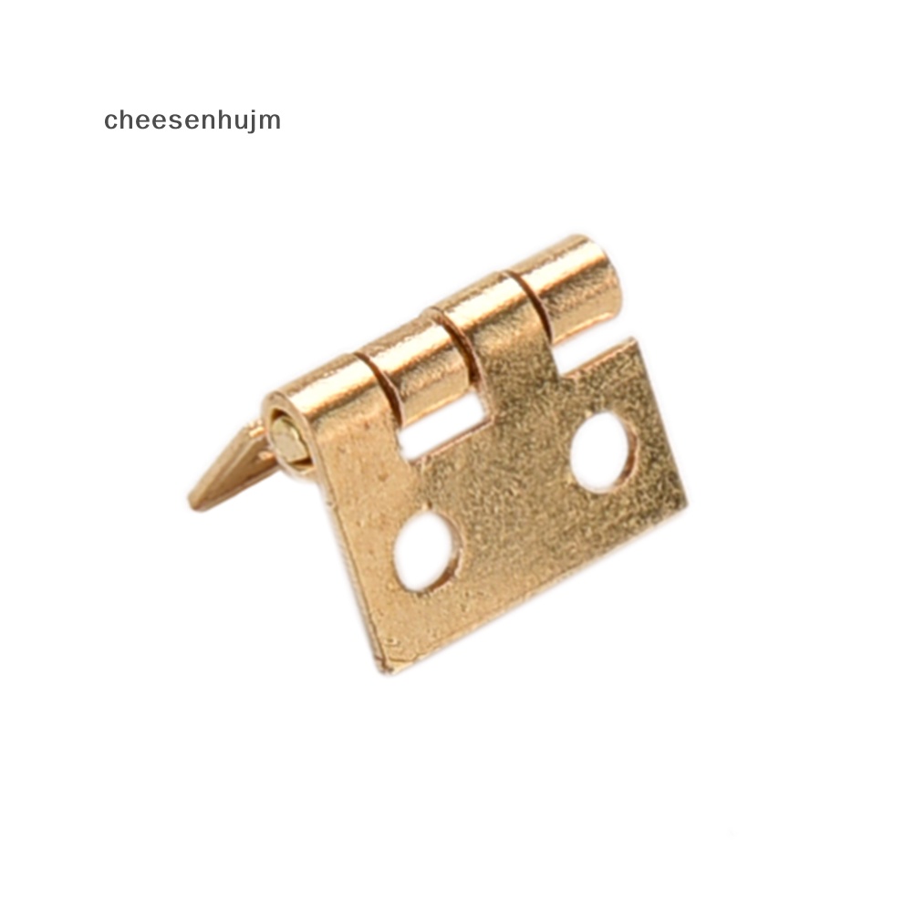 Set 10 Bản Lề Kim Loại Mini Tỉ Lệ 1 / 12 Trang Trí Nhà Búp Bê