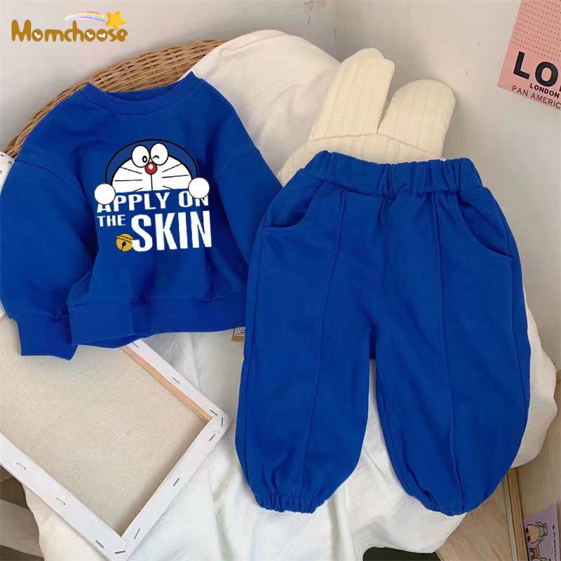 Áo Sweater Tay Dài In Họa Tiết Hoạt Hình Phong Cách Hàn Quốc Thời Trang Mùa Thu Cho Bé Trai Và Gái
