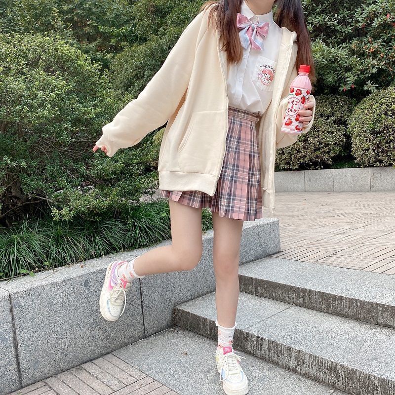 Áo Khoác Hoodie Mỏng Dáng Rộng Cỡ Lớn Kiểu Hàn Quốc Dễ Thương Cho Nữ