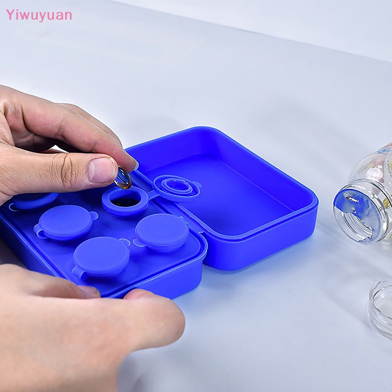 Hộp Đựng Thuốc Mini 6 Ngăn Tiện Lợi Mới