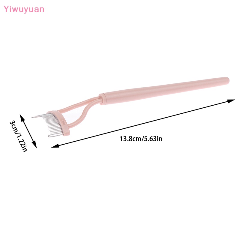 Lược Chải Lông Mi Cong Bằng Thép Không Gỉ Tiện Dụng