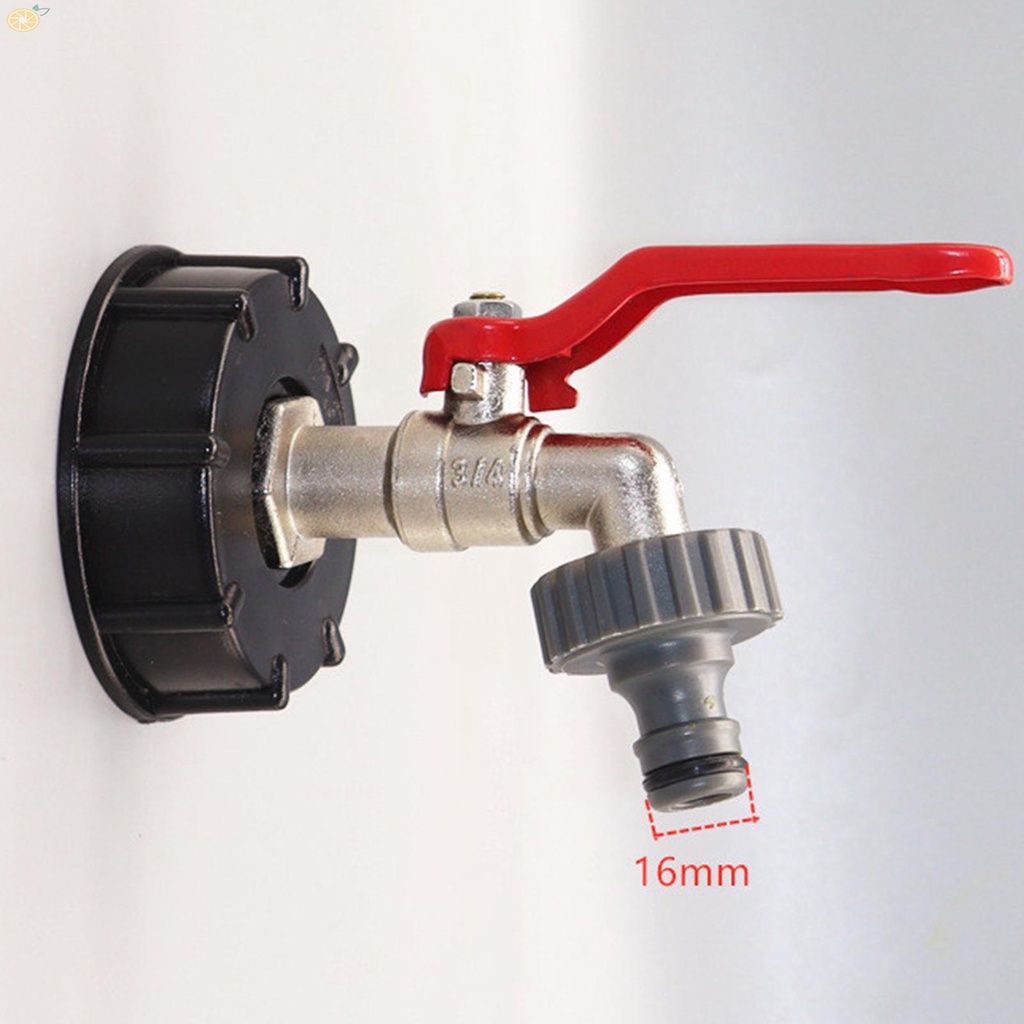 【VARSTR】Efficient IBC Tank Connector with 3/4 Inch Outlet for Connection to Garden Hoses