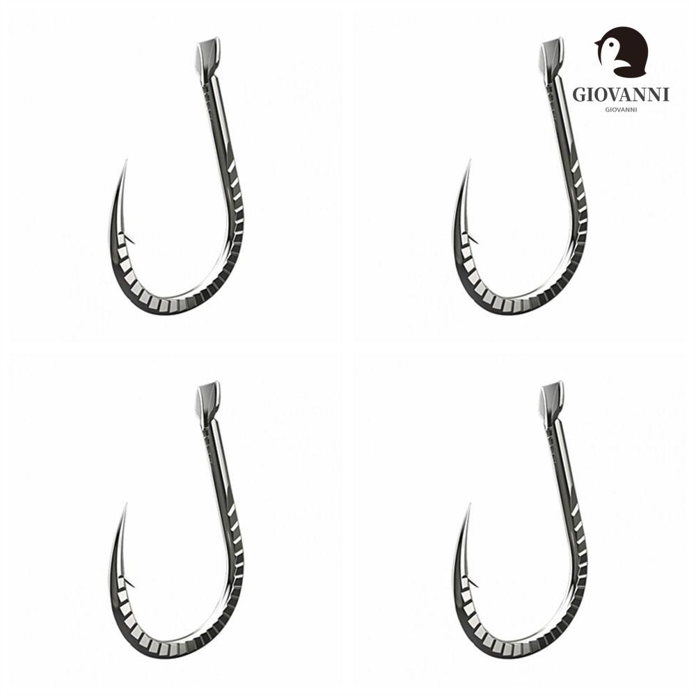 Goivanni Set 20 Móc Câu Cá Bằng Hợp Kim Titan Bền Chắc Chống Ăn Mòn Hình Rắn