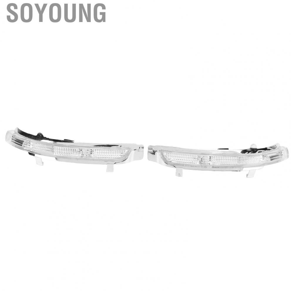Soyoung 3T0949101  Sequential Turn Signal Light Long Lifespan Dynamic Mirror Driving Safety Improving 1pair for Car