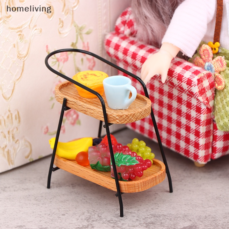 Mô Hình Bàn Cà Phê / Xe Đẩy Độc Đáo Trang Trí Nhà Búp Bê 1: 12