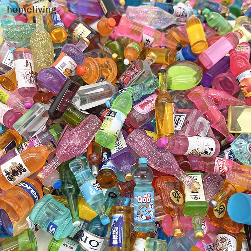 Set 10 Bình Hoa mini Trang Trí Nhà Búp Bê