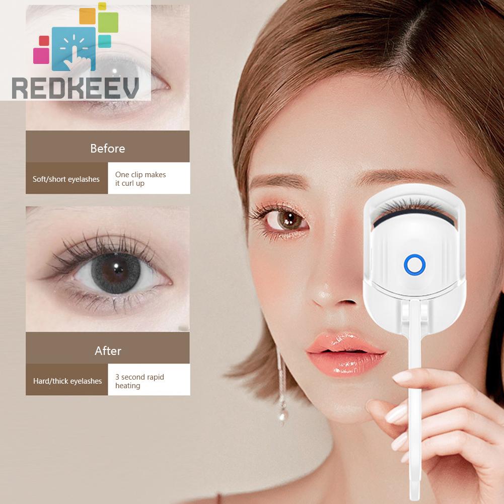 Lược Chải Lông Mi Bằng Điện Silicone Chống Bỏng An Toàn Tiện Lợi