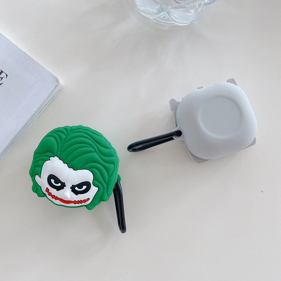 Vỏ Bảo Vệ Hộp Sạc Tai Nghe Samsung Galaxybuds 2 Pro / buds live / buds2pro Bằng Silicon Họa Tiết Hoạt Hình Vui Nhộn