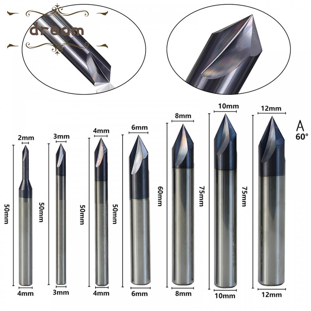【DREAMLIFE】Dependable and Efficient Chamfer End Milling Cutter for Alloy and Steel