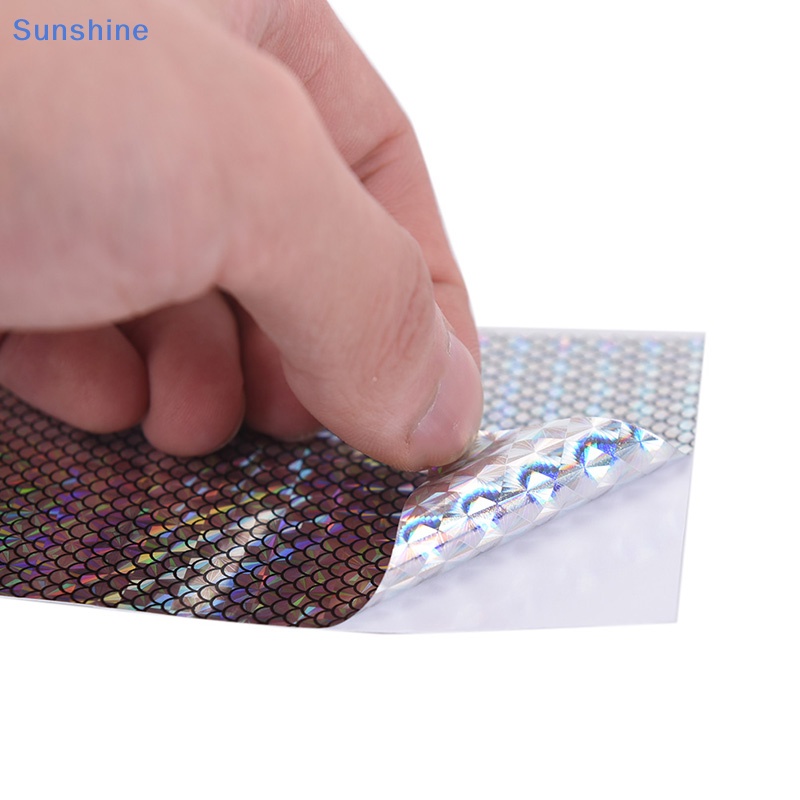 Set 2 Nhãn Dán Mồi Câu Cá Giả Bằng Kim Loại Tiện Dụng