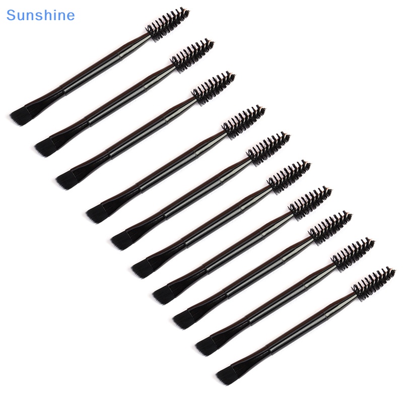 Set 10 Cọ Trang Điểm Mắt Hai Đầu Tiện Dụng