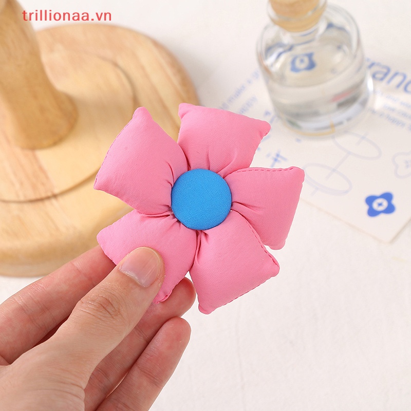 Bộ 2 Miếng Dán Trang Trí Quần Áo Hình Hoa Xinh Xắn