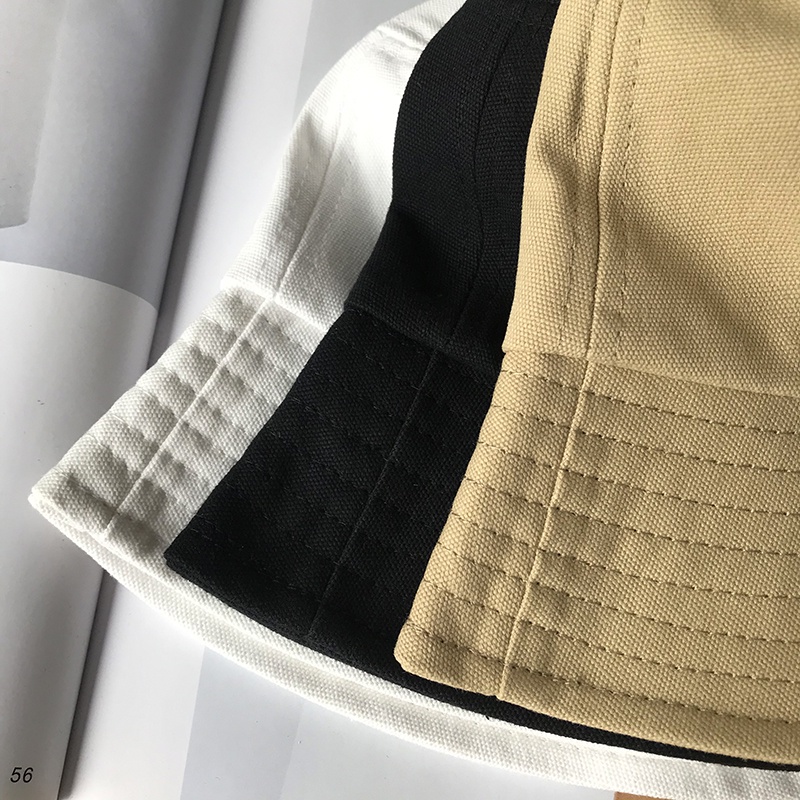 Nón Tai Bèo Chống Nắng Thêu Chữ Phong Cách Nhật Hàn Độc Đáo Thời Trang Xuân Hè Cho Nữ