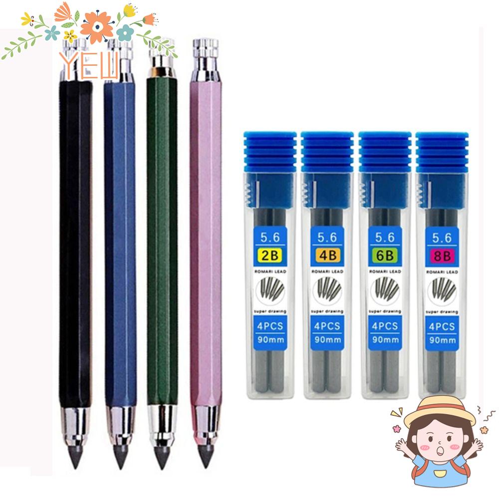 Bút Chì Cơ Bằng Kim Loại Họa Tiết Truyện Tranh Độc Đáo