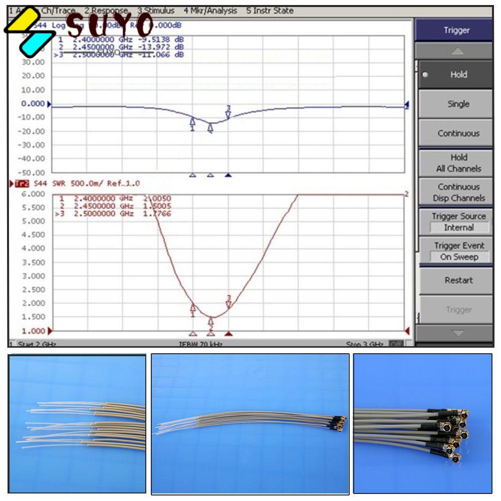 Bộ 5 / 20 Ăng Ten Nhận Tín Hiệu Wifi 150mm 2.4G Mạ Vàng / Bạc Cho Mô Hình Điều Khiển Futaba / JR / Spektrum / FrSky