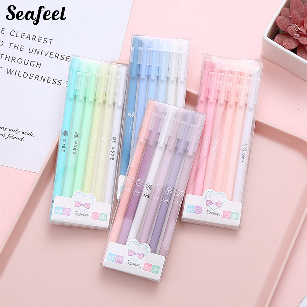 Set 6 Bút Bi Ngòi 0.5mm Có Thể Thay Thế Cho Văn Phòng