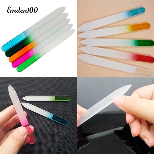 Bộ 2 Cây Dũa Móng Tay Mặt Kính Chuyên Nghiệp