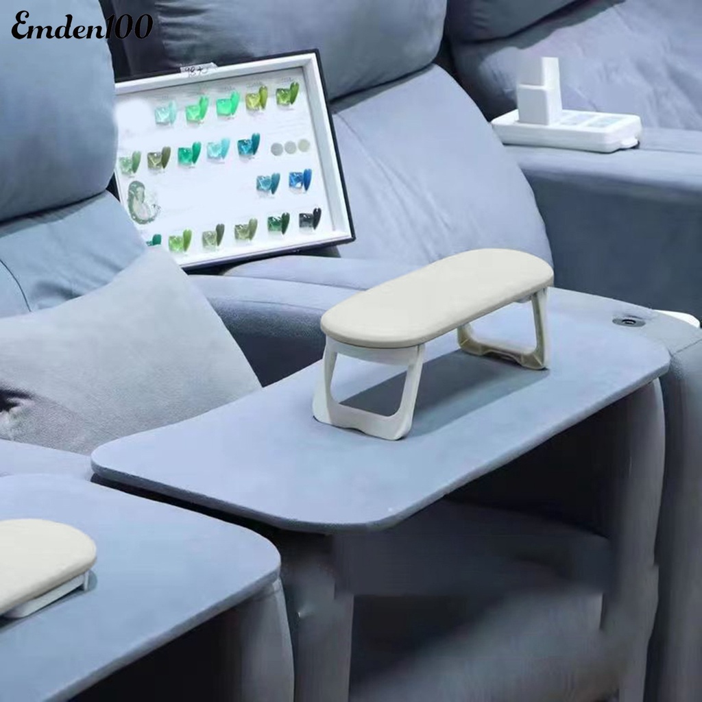 Đệm Kê Tay Bằng Da Giả Có Thể Điều Chỉnh Chiều Cao Cho Salon Làm Móng