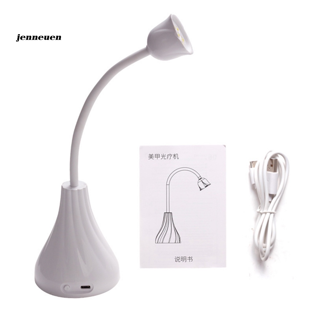 Máy Sấy Khô Móng Tay 6 Bóng LED UV Có Thể Sạc Lại