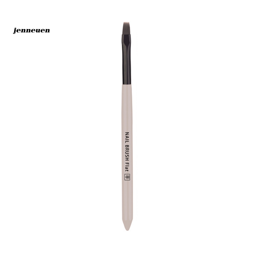 Bút Vẽ Trang Trí Móng Nghệ Thuật Đầu Tròn Dẹt Chống Trượt Bằng Acrylic