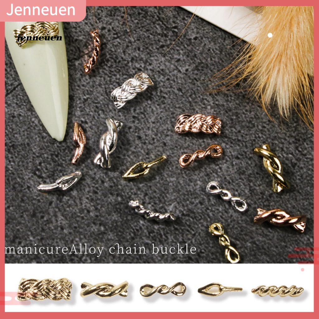Bộ 20 Phụ Kiện Trang Trí Móng Tay Nghệ Thuật Ba Chiều Không Phai